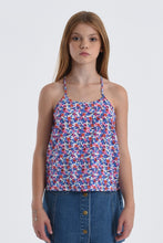 Load image into Gallery viewer, Floral Woven Tank Top
