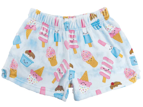 Ice Cream Party Plush Shorts