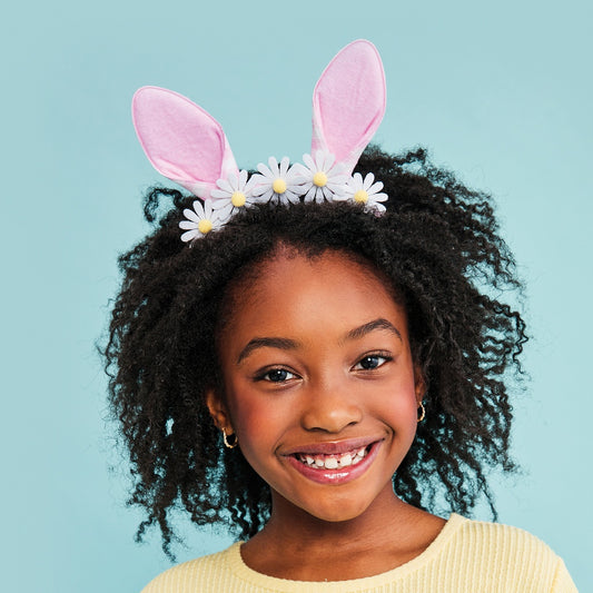 Daisy Gingham Bunny Ears