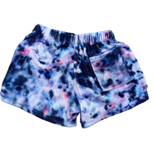 Load image into Gallery viewer, Night Tie Dye Plush Shorts
