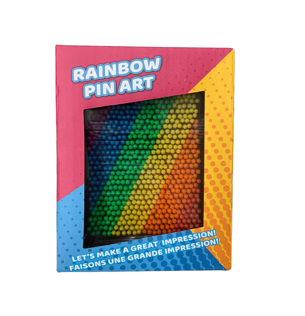 Rainbow Pin Art
