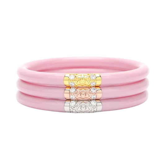 Pink Three King Bangles