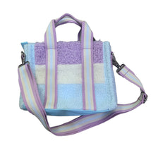 Load image into Gallery viewer, Cozy Sherpa Mini Tote Cosmetic Bag

