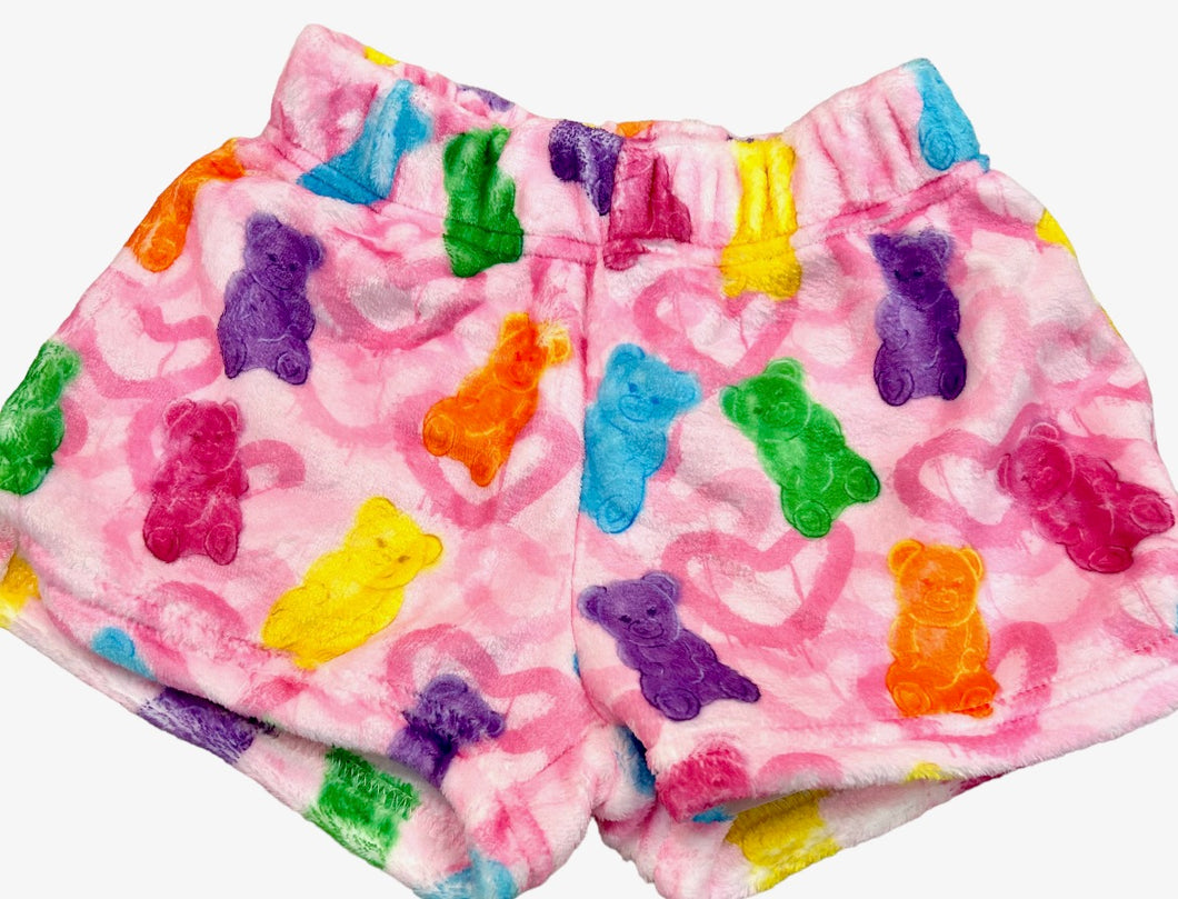 Beary Sweet Plush Shorts