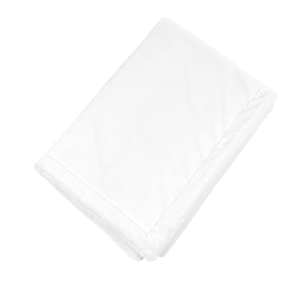White Soft Fur Blanket